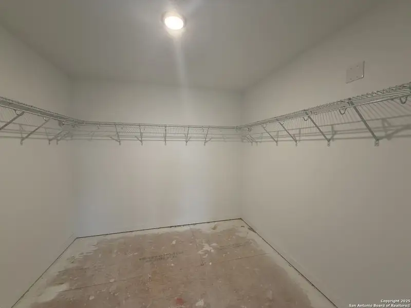 In-progress construction of a new home in Meadows at Hennersby Hollow 40's, San Antonio, TX (Image 21).