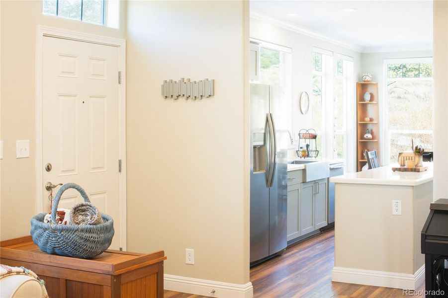 Furnished interior view inside a new home in , Crestone (Image 12).