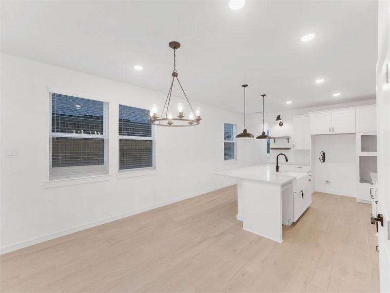 Furnished interior view inside a new home in Oakberry Trails, Waller (Image 13).