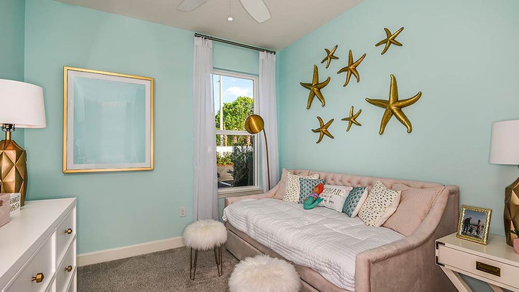 Representative furnished interior of a home built from the Saint Thomas by Taylor Morrison in Indigo Creek, Apollo Beach (Image 15).