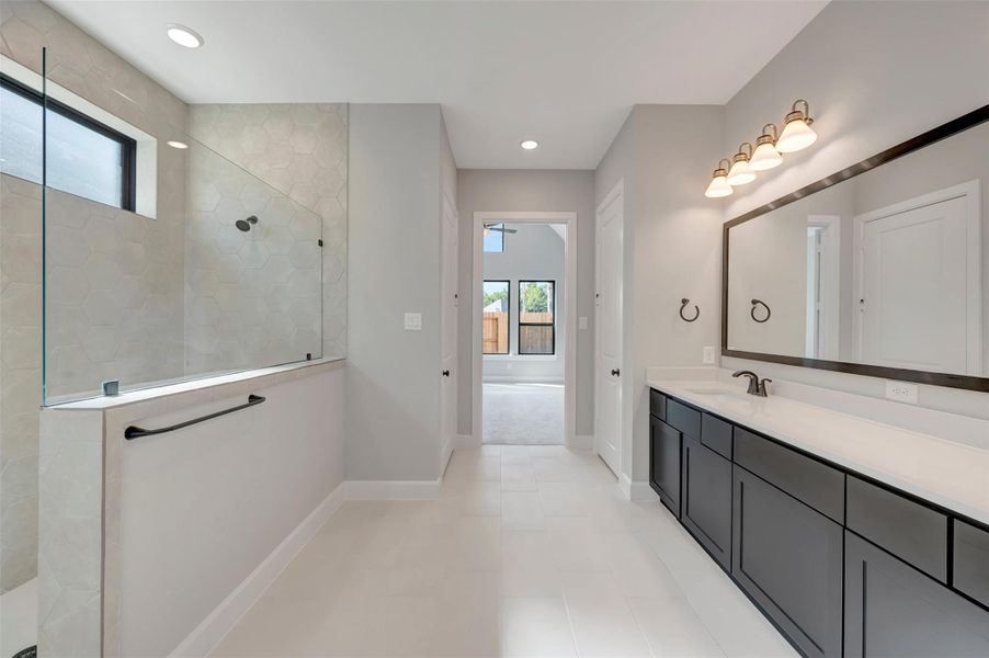Furnished interior view inside a new home in The Highlands Encore - Tranquil Collection, Porter (Image 5).