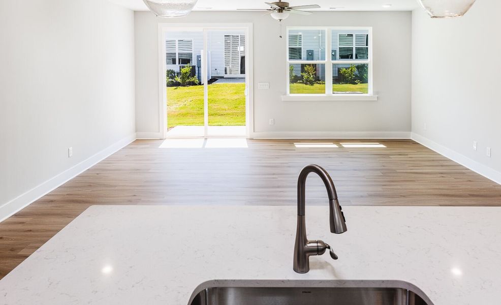 Close-up of interior finishes inside a home in Vaughan Farms, Angier (Image 9).
