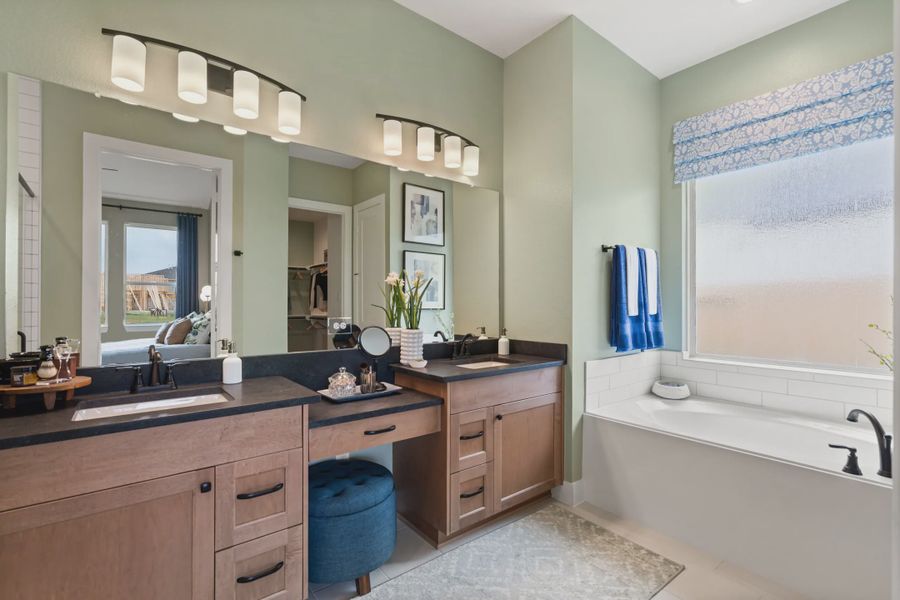 Furnished interior view inside a new home in Nolina, Georgetown (Image 3).