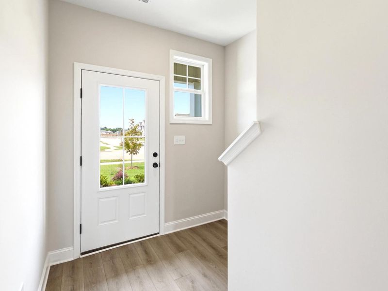 Representative unfurnished interior of a home built from the The Meadowbrook A by Davidson Homes LLC in Bailey Park, Fayetteville (Image 18). Representative unfurnished interior of a home built from the The Meadowbrook A by Davidson Homes LLC in Bailey Park, Fayetteville (Image 18).