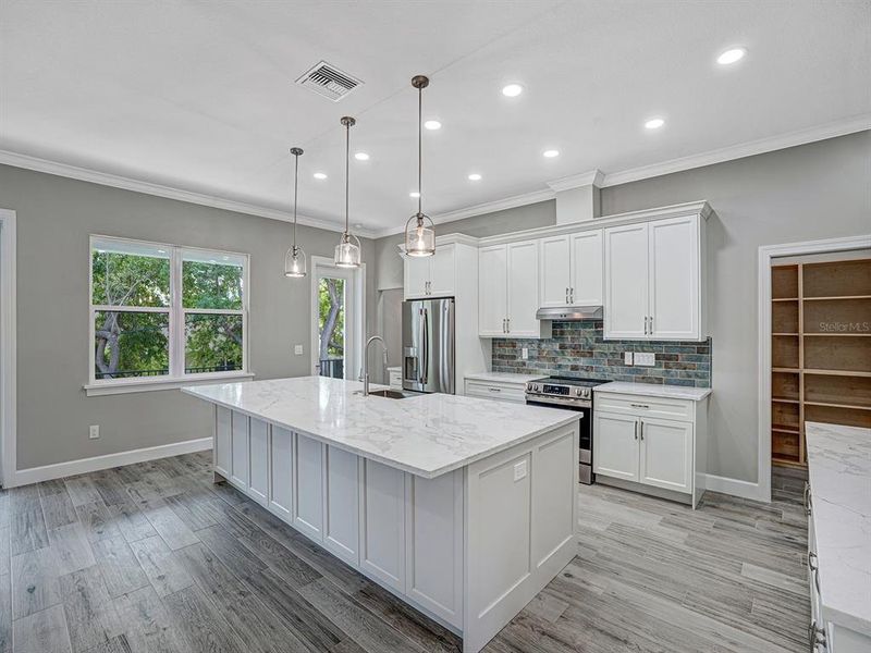 Furnished interior view inside a new home in , Safety Harbor (Image 12).
