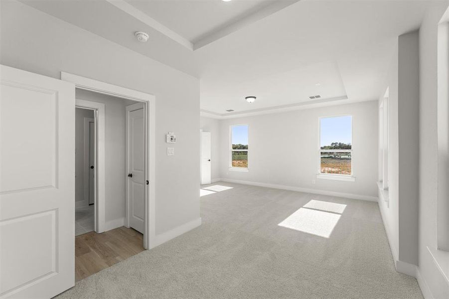 Spacious, unfurnished interior of a new home in Trails at Cottonwood Creek, Rowlett (Image 22).