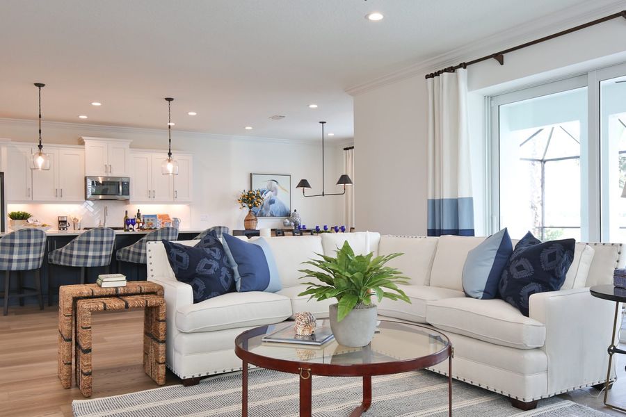 Representative furnished interior of a home built from the Artistry by Neal Communities in Palm Grove, Bradenton (Image 7).