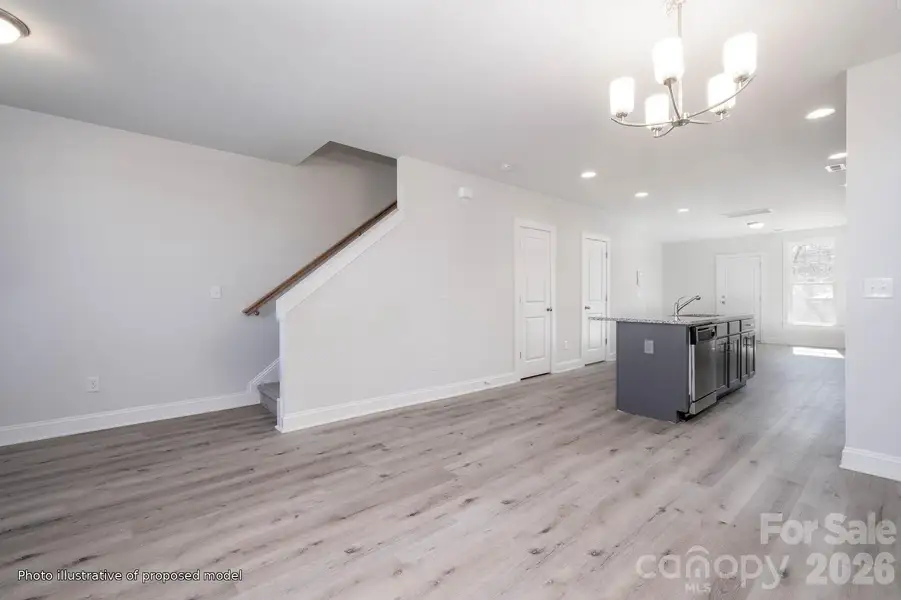 Spacious, unfurnished interior of a new home in , Charlotte (Image 10).