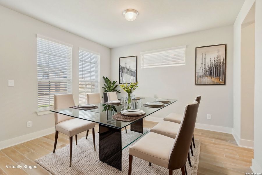 Furnished interior view inside a new home in Fox Falls, Boerne (Image 5).