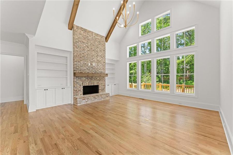 Spacious, unfurnished interior of a new home in Woodford, Acworth (Image 20).