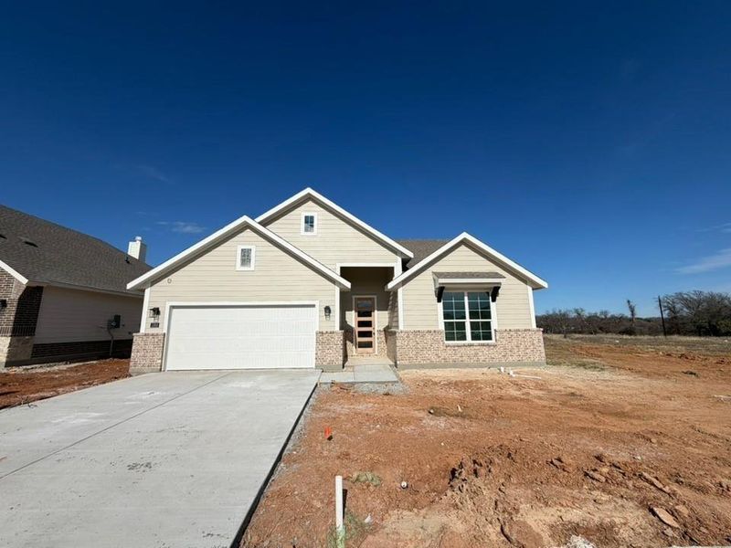 In-progress construction of a new home in Covenant Park, Springtown, TX (Image 9).