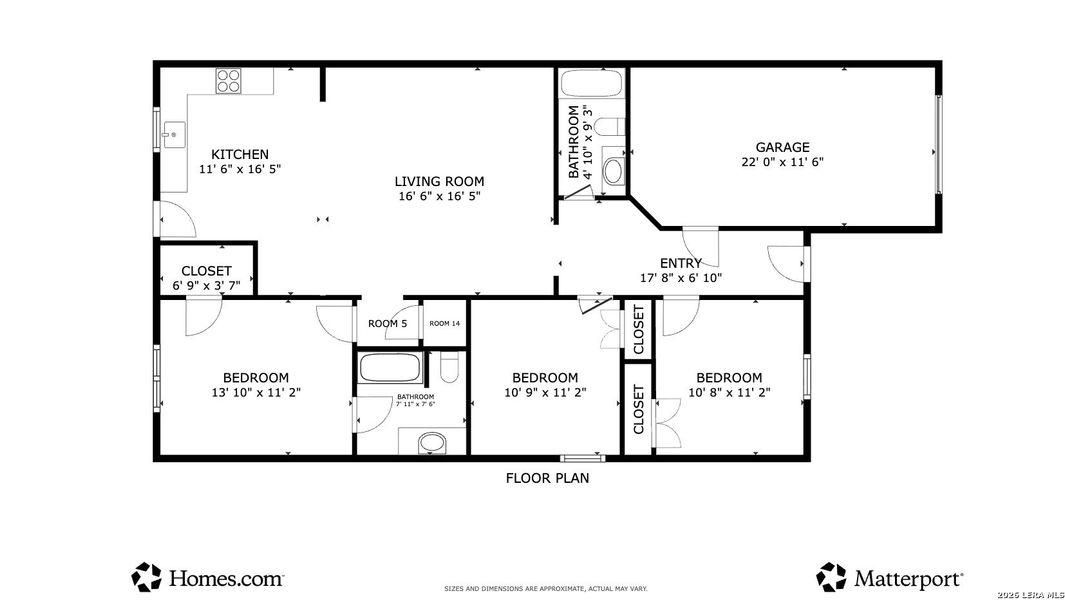 2D floor plan layout of this home in , Seguin, TX (Image 5). 2D floor plan layout of this home in , Seguin, TX (Image 5).