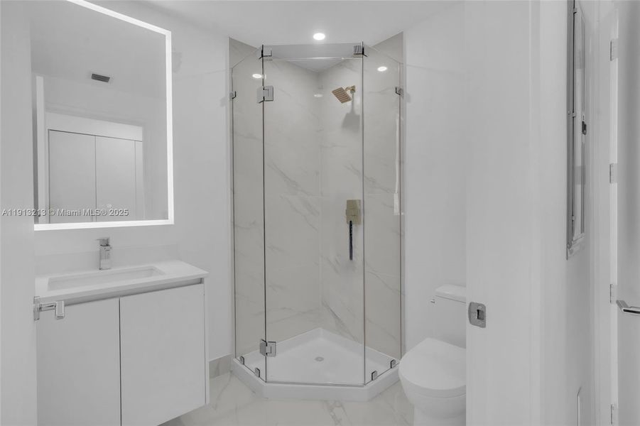 Furnished interior view inside a new home in , Miami (Image 4).