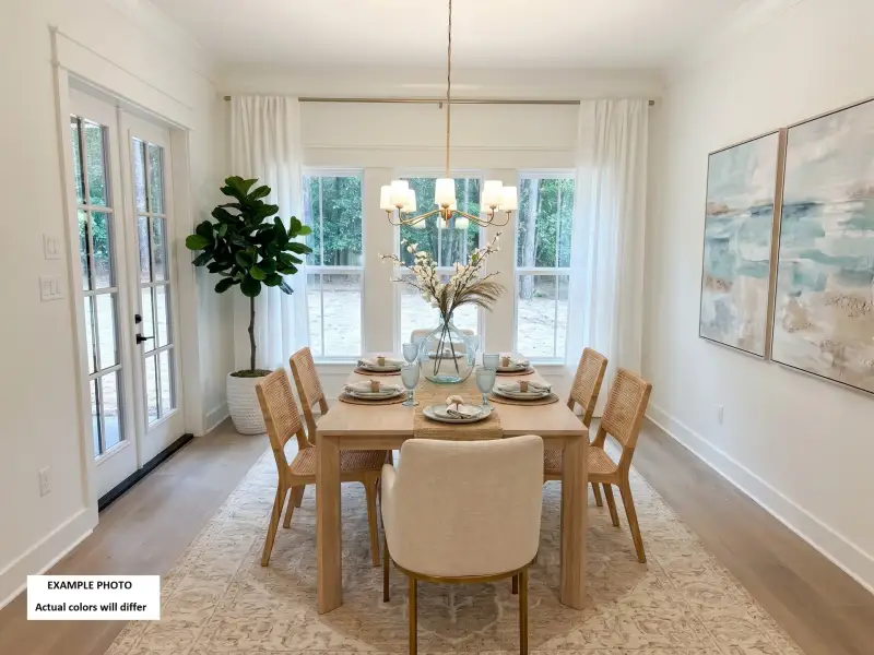 Furnished interior view inside a new home in Steamboat Landing at Hammock Bay, Freeport (Image 6).
