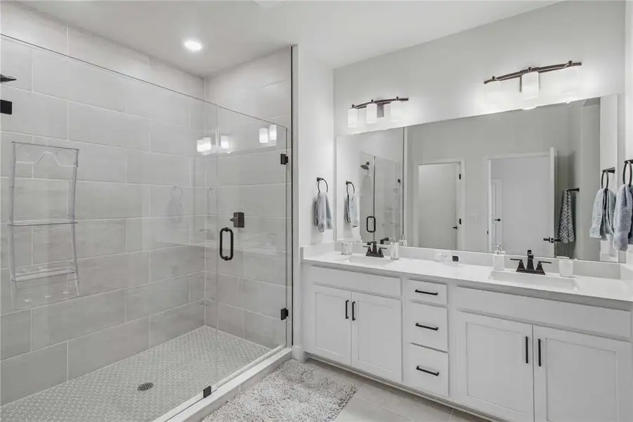 Furnished interior view inside a new home in , Parrish (Image 7).