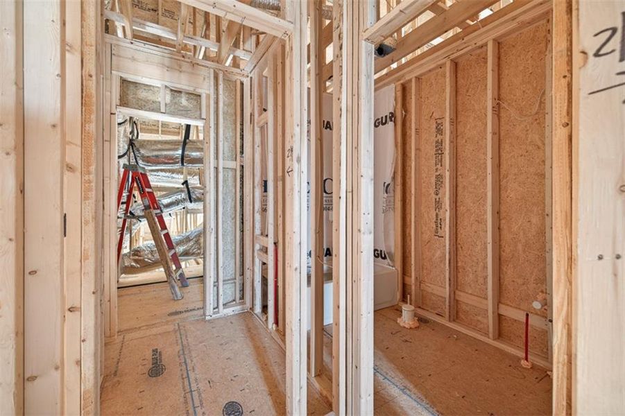 In-progress construction of a new home in , Statham, GA (Image 15).