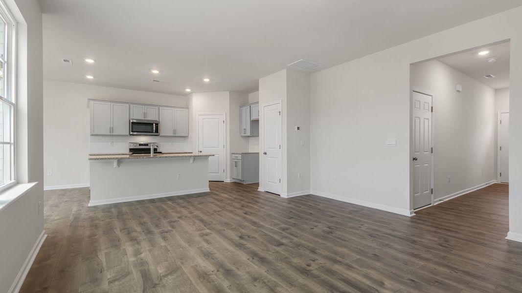 Spacious, unfurnished interior of a new home in The Grove at Matthews Landing, Fuquay Varina (Image 15).