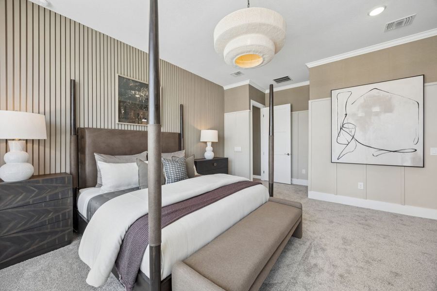 Representative furnished interior of a home built from the Renown by Del Webb in Del Webb Bridgeland, Cypress (Image 5).