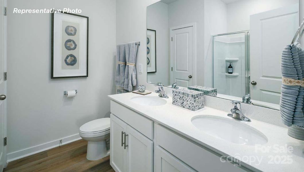 Furnished interior view inside a new home in Sonoma Hills, Charlotte (Image 11).
