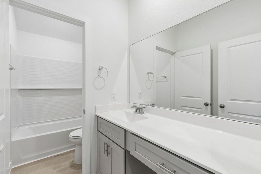 Furnished interior view inside a new home in Windcress, Cove (Image 15).