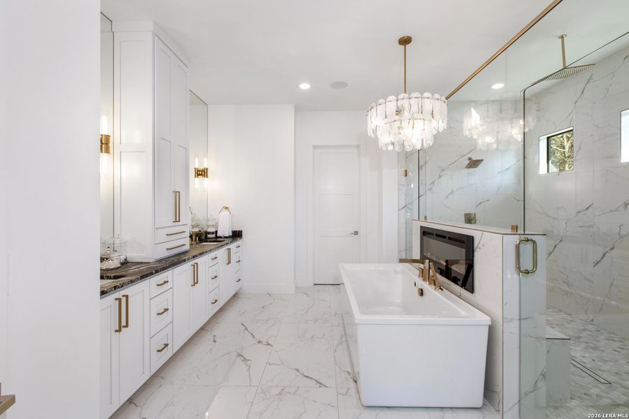 Furnished interior view inside a new home in , Fair Oaks Ranch (Image 7).