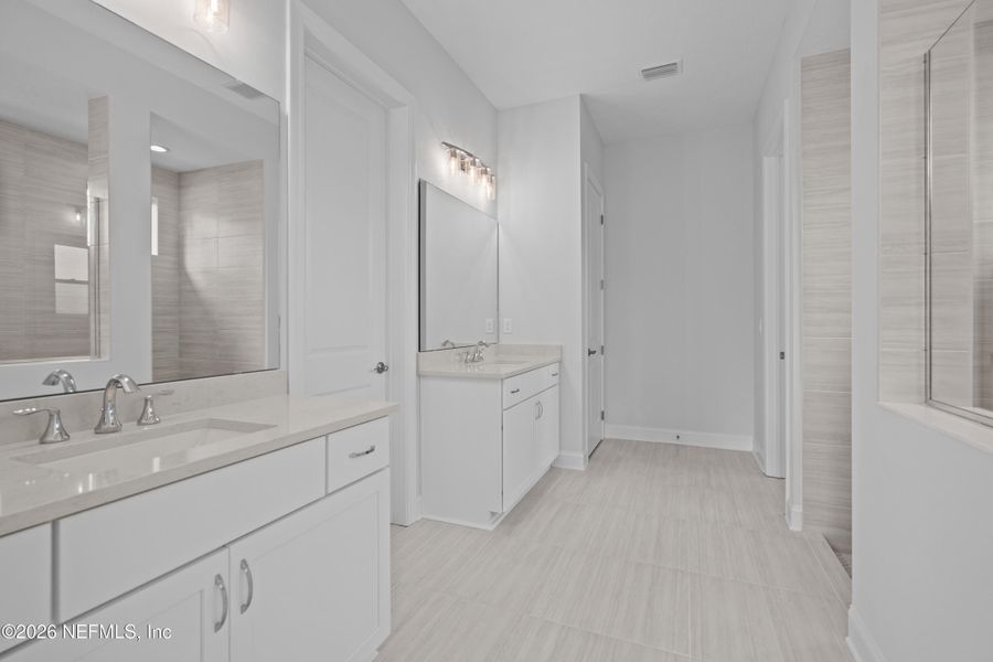 Furnished interior view inside a new home in SilverLeaf, St. Augustine (Image 11).