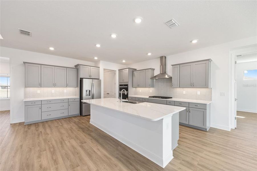 Furnished interior view inside a new home in , Ocala (Image 7).