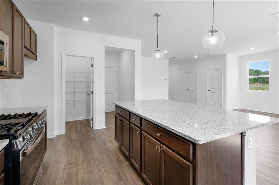Furnished interior view inside a new home in Windance Lake, Loganville (Image 6).