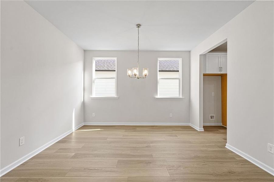 Spacious, unfurnished interior of a new home in Kelly Preserve, Loganville (Image 20).