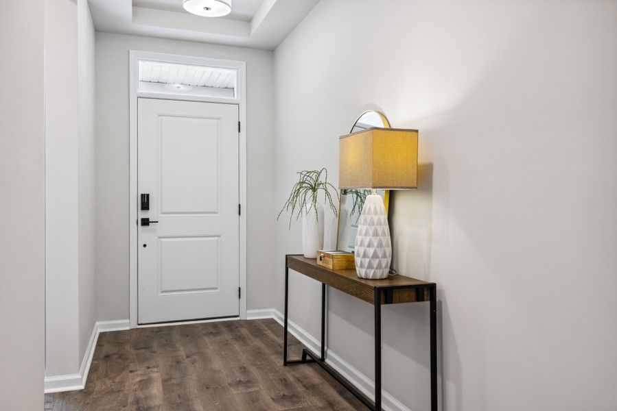 Representative furnished interior of a home built from the Juniper Ii by Beazer Homes in The Oaks, Goose Creek (Image 13).
