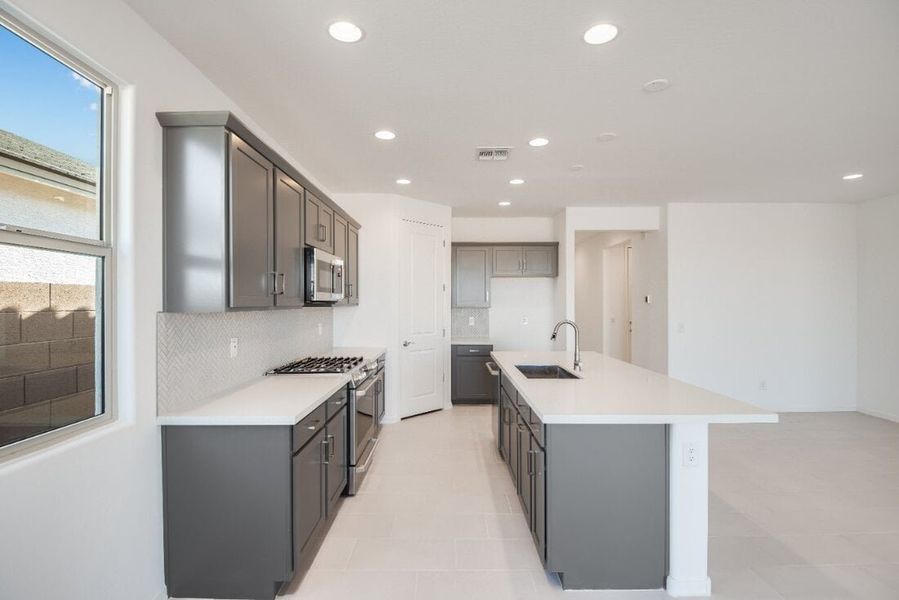 Furnished interior view inside a new home in Artisan at Asante, Surprise (Image 5).
