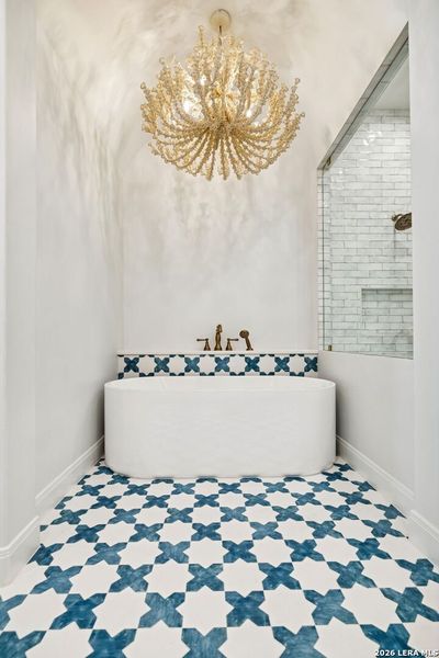 Close-up of interior finishes inside a home in , San Antonio (Image 22).