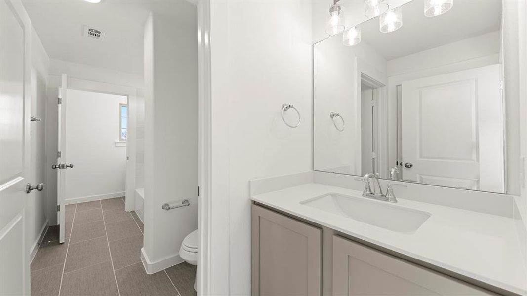 Crofton Floorplan Representative Photography