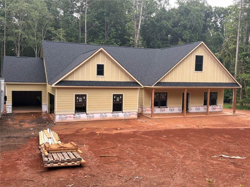 In-progress construction of a new home in , Dallas, GA (Image 25).