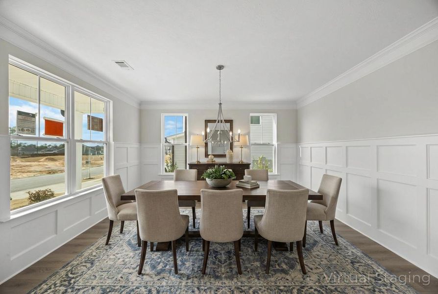 Furnished interior view inside a new home in Windsor, North Augusta (Image 6).