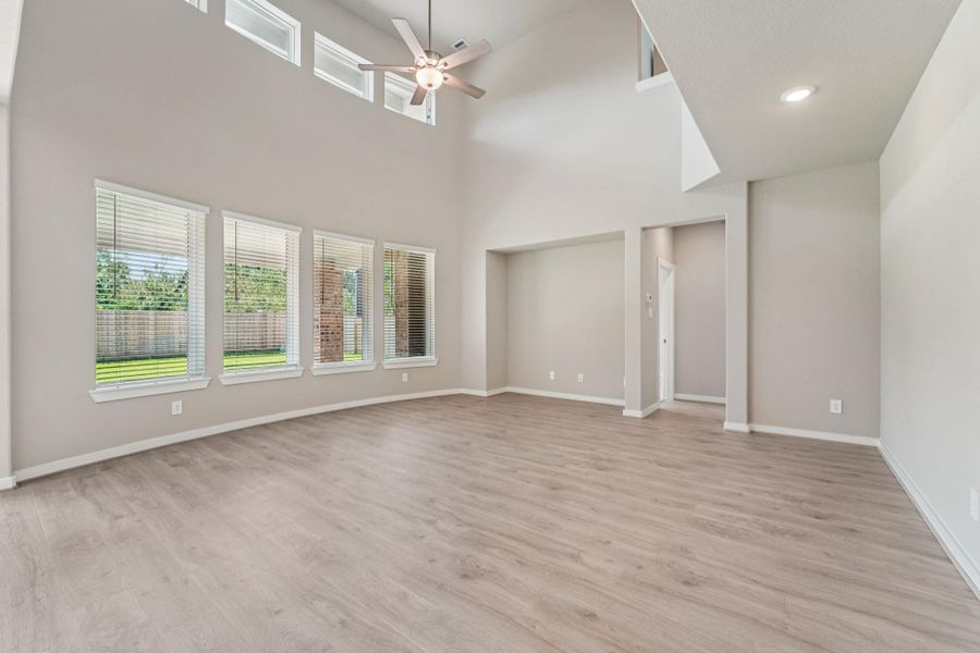 Photo is not of the actual home, but is an inspirational photo of builder’s model home and may depict options, furnishings, and/or decorator features that are not included