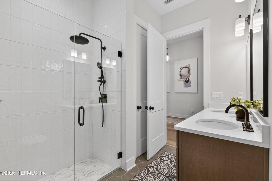 Furnished interior view inside a new home in , St. Johns (Image 14).