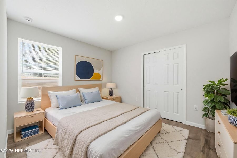Furnished interior view inside a new home in , Jacksonville (Image 28).