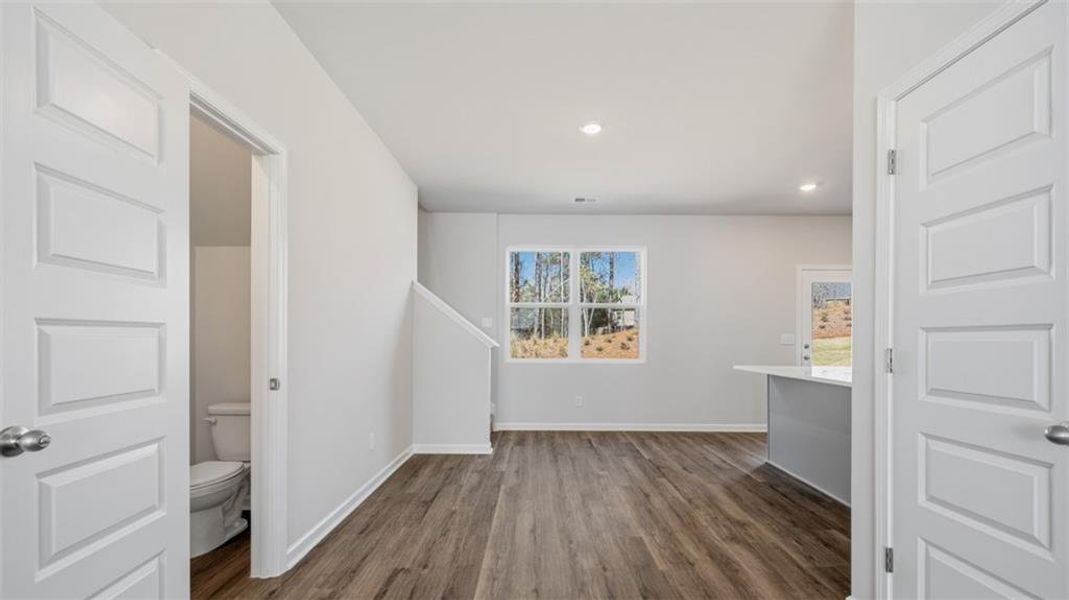 Spacious, unfurnished interior of a new home in Willowbrook, Winder (Image 17). Spacious, unfurnished interior of a new home in Willowbrook, Winder (Image 17).