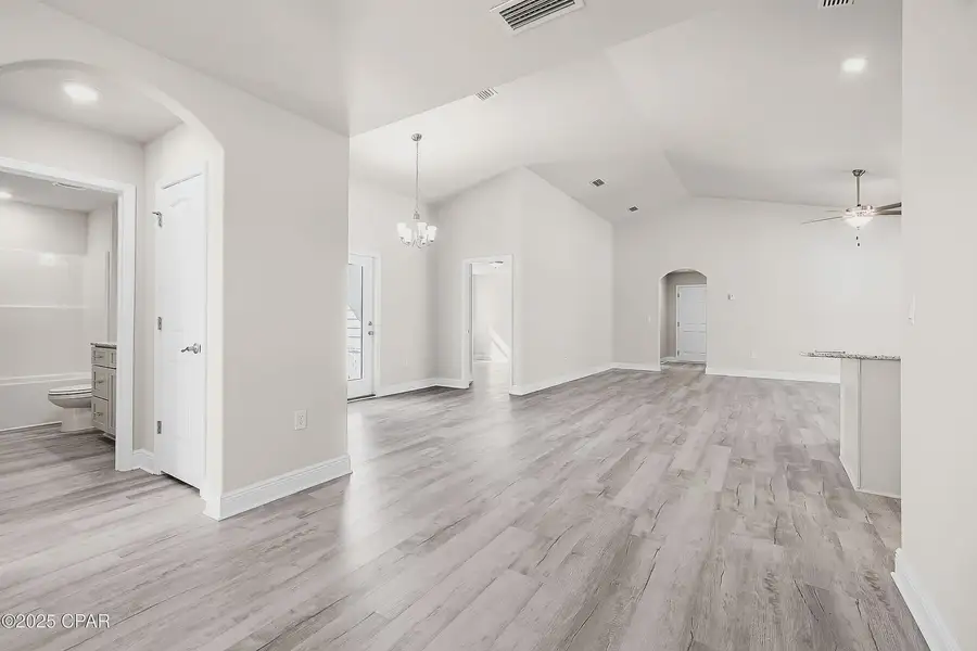 Representative unfurnished interior of a home built from the Plan 2101 by Adams Homes in The Bluffs at Lafayette, Freeport (Image 9).