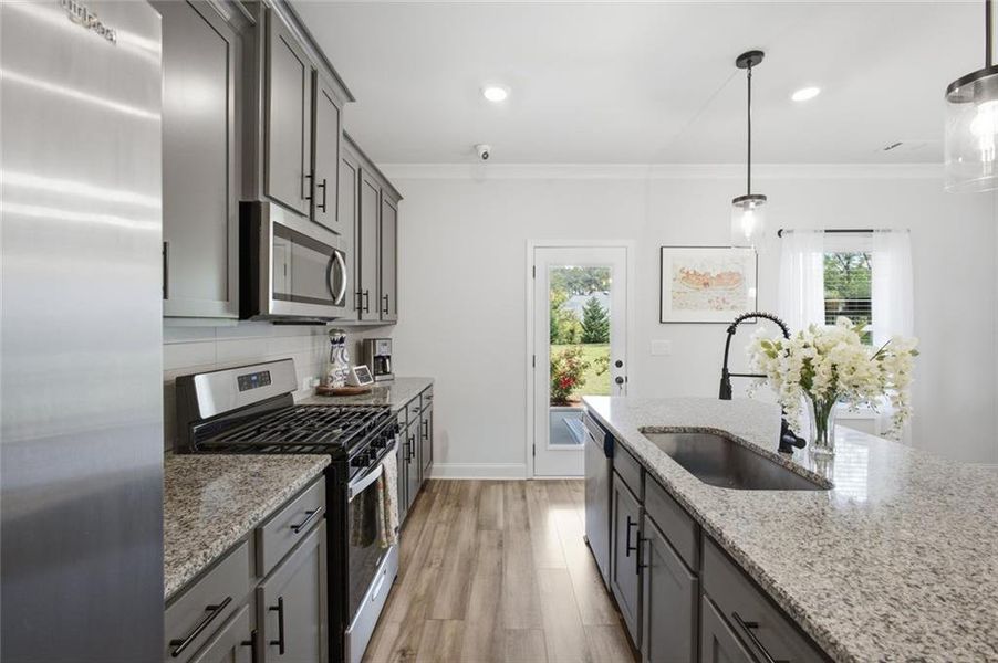 Furnished interior view inside a new home in Westgate Estates, Loganville (Image 37).