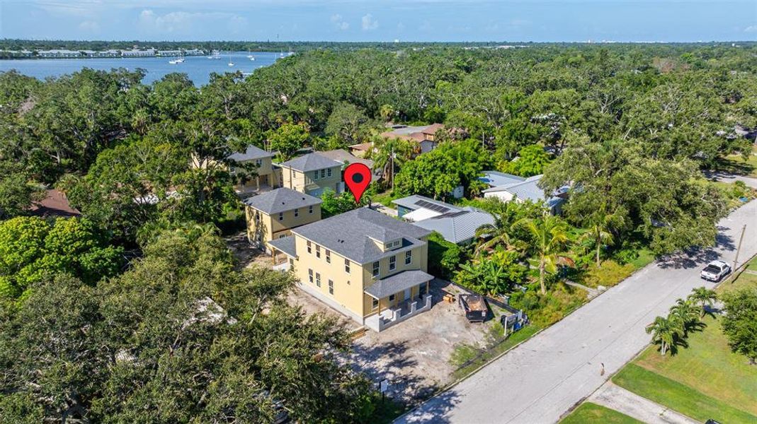 Front exterior of a new home in , St. Petersburg, FL, highlighting curb appeal (Image 2).