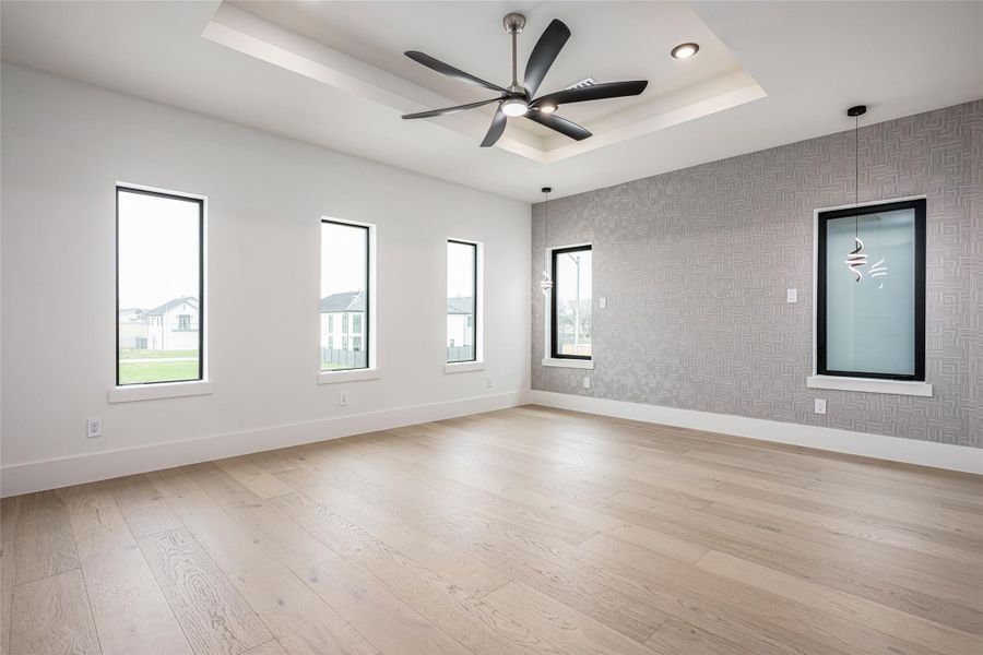 Spacious, unfurnished interior of a new home in , Stafford (Image 31).