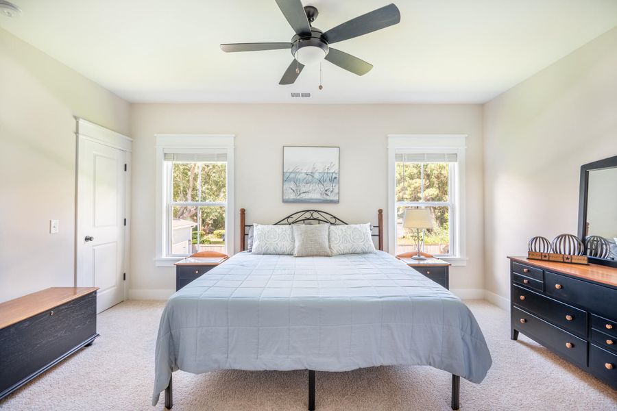 Furnished interior view inside a new home in Overlook at Copahee Sound, Awendaw (Image 80). Furnished interior view inside a new home in Overlook at Copahee Sound, Awendaw (Image 80).