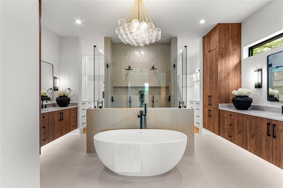 Furnished interior view inside a new home in , Fort Worth (Image 19).