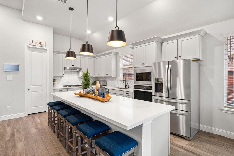 Furnished interior view inside a new home in , Tomball (Image 11).
