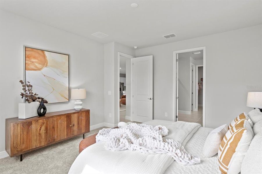 Furnished interior view inside a new home in Windwater, Parrish (Image 26).
