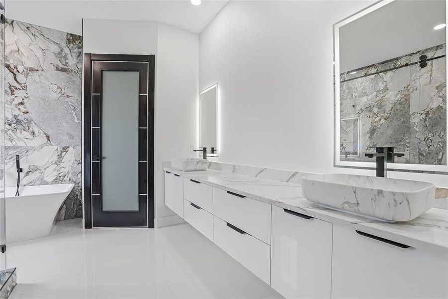 Furnished interior view inside a new home in , Tampa (Image 18).