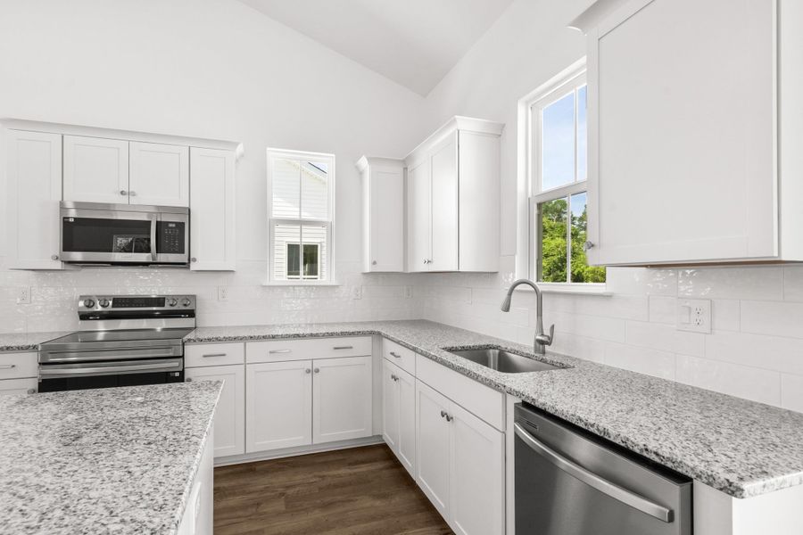 Furnished interior view inside a new home in Downtown Loris Homes, Loris (Image 11).