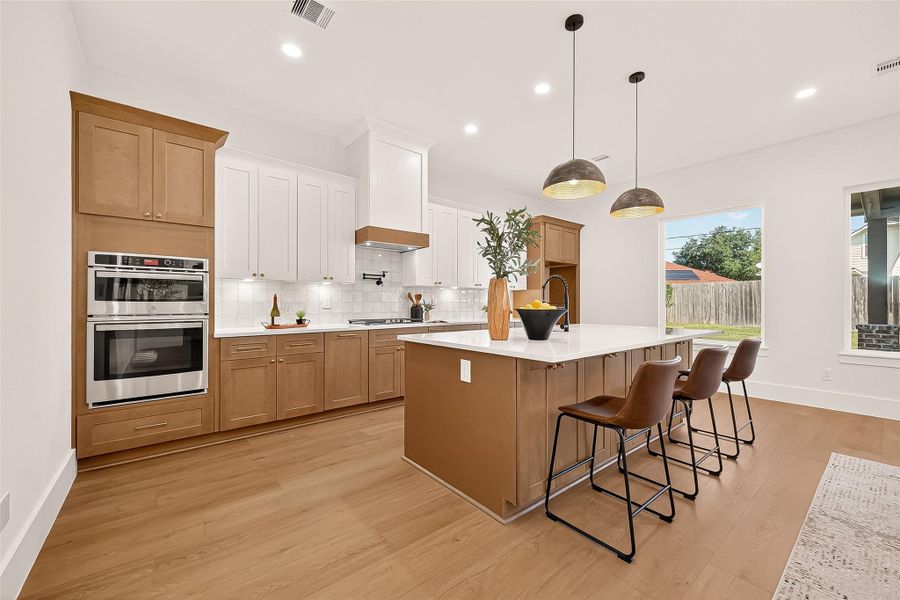 Furnished interior view inside a new home in , Tomball (Image 8).